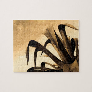 Sepia aloe cactus-Plant Legpuzzel