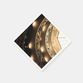 Sepia Architectuur Servet (Hoek)