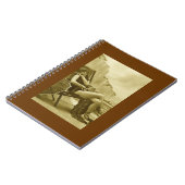 Sepia badschoonheid notitieboek (Linkerzijde)
