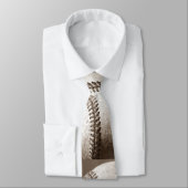 Sepia Baseball Stropdas (Gebonden)