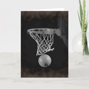 Sepia Basketbal Kaart