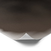 Sepia Basketbal Kunstwerk Poster (Hoek)