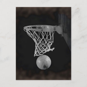 Sepia Basketball Briefkaart
