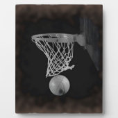 Sepia Basketball Fotoplaat (Voorkant)