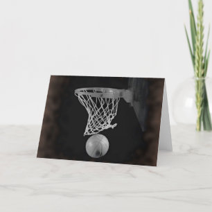 Sepia Basketball Kaart