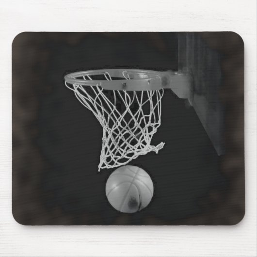 Sepia Basketball Muismat (Voorkant)