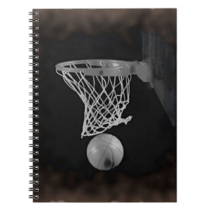 Sepia Basketball Notitieboek