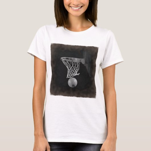 Sepia Basketball T-shirt (Voorkant)