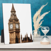 Sepia Big Ben Tower Fotoplaat (Zijkant)