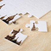 Sepia Big Ben Tower Legpuzzel (Zijkant)