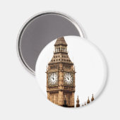 Sepia Big Ben Tower Magneet (Voorkant / Achterkant)