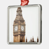 Sepia Big Ben Tower Metalen Ornament (Links)