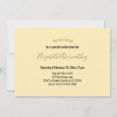 Sepia Birthday 50 en Fabulous Bicycle Kaart (Achterkant)