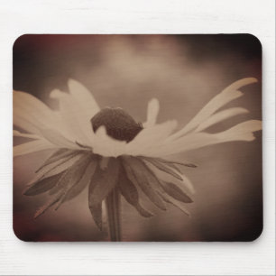 Sepia Black Eyed Susan Flower Muismat