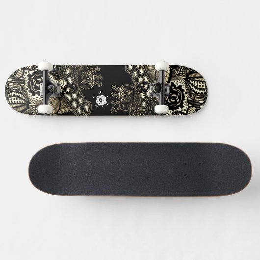 Sepia Black Persoonlijk Skateboard (Horizontaal)