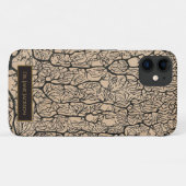 Sepia Black Purkinje Neuron Tekening Neuroloog Case-Mate iPhone Case (Achterkant (horizontaal))