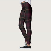 Sepia Black, Toledo, Chestnut Roos, Twill Tartan Leggings (Links)
