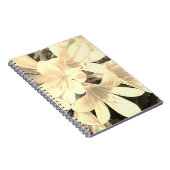 Sepia Blooms-Notitieboek Notitieboek (Rechterzijde)