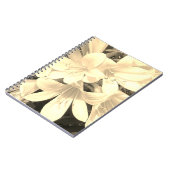 Sepia Blooms-Notitieboek Notitieboek (Linkerzijde)
