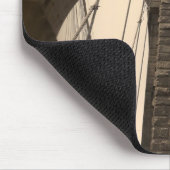 Sepia Brooklyn Bridge Muismat (Hoek)