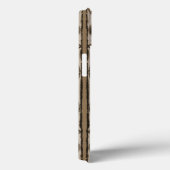 Sepia bruin scrollwerk patroon Case-Mate iPhone ho Case (Achterkant / Rechts)