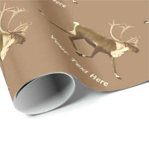 Sepia Bull Cariou Cadeaupapier