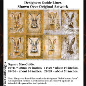 Sepia Bunny Artwork, Easter Crafts EV3R Decoupage Tissuepapier