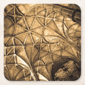 Sepia Ceiling Architecture Kartonnen Onderzetters (Voorkant)
