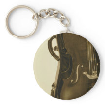 Sepia Cello Sleutelhanger