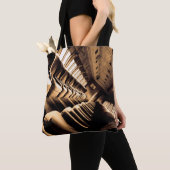 Sepia Chairs Tote Bag (Dichtbij)