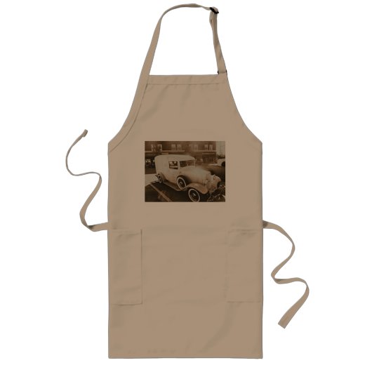 Sepia Classic car schort (Voorkant)