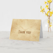 Sepia Clock Face Steampunk Kaart (Gele Bloem)