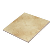 Sepia Clock Face Steampunk Tegeltje (Zijkant)