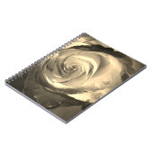 Sepia Close-up Notitieboek (Linkerzijde)