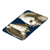 Sepia Conch Seashells Magneet (Linkerzijde)