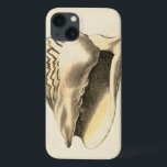 Sepia Conch Shell iPhone 13 Hoesje<br><div class="desc">Je kunt de oceaan van deze Conch-zeeschok luid en duidelijk horen! Als je gestresst bent,  afbeelding je op het warme zandstrand. Deze keizersnede is een geweldig stuk kunst met een sepiaachtergrond om het afbeelding te laten opvallen om scherper te zijn.</div>