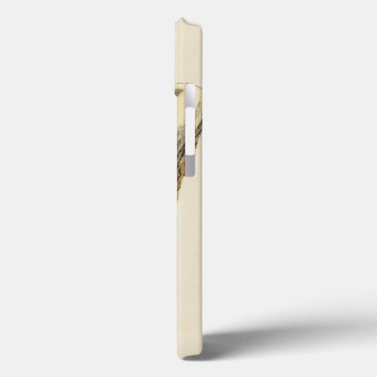 Sepia Conch Shell Case-Mate iPhone Case (Achterkant / Links)