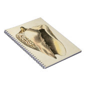  Sepia Conch Shell Notitieboek (Rechterzijde)