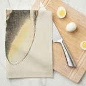 Sepia Conch Shell Theedoek (Quarter Fold)