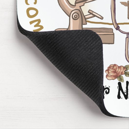 Sepia Cool Nurse Muismat (Hoek)