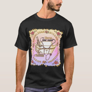 Sepia Cool Nurse T-shirt