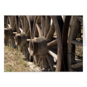 Sepia Country Wagon Wheels (Voorkant Horizontaal)