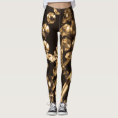 Sepia Crystal Chandelier Leggings (Voorkant)