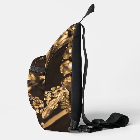 Sepia Crystal Chandelier Sling Bag (Rechts)