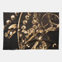 Sepia Crystal Chandelier Theedoek