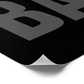 Sepia Eet Slaap Spelen Honkbal Poster (Hoek)