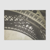  sepia Eiffel Tower Arch-ontkoppelpapier Tissuepapier (Voorkant)