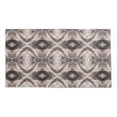 Sepia eye-like geometric M-size pattern Kussensloop (Achterkant)