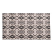 Sepia eye-like geometric S-size pattern Kussensloop (Achterkant)