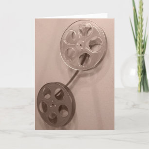 "Sepia Filmrolletjes" Verjaardagskaart Kaart